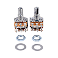 Miniatyrbillede 1 af 5: 2 stk B50K 50K Ohm 6-terminal Dobbelt Lineær Potentiometre