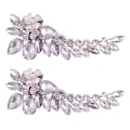 Miniatyrbilde 1 av 2: 1 Par Avtakbare Bryllupssko Ornamenter Delikate Perle Rhinestone Sko Spenner