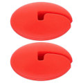 Miniatyrbillede 1 af 3: 2 stk. Termometerclips Silikone Grydeclips Termometerklemme Termometer Clip Holder