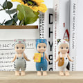 Miniatyrbillede 5 af 5: 9-delt Sunny Angel Papa Meow Meow Daglig Kombinationspakke Kattedukke Håndlavede Ornamenter Kreative Gave