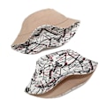 Miniatyrbilde 4 av 5: AVEKI Unisex Trykt Dobbeltsidig Reversibel Bucket Hat