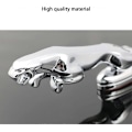 Pikkukuva 3 / 5: Jaguar 3D-emblemi auton etuosan huppuun, kromattu kotka-merkki auton tarvikkeet Jaguar XF XJ XE XK XKR XFL XJS E:lle