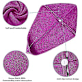 Miniatyrbild 3 av 5: Turbanhandduk, Huvudhandduk med Knappar Mikrofiber Snabbtorkande Regnbågsfärg
