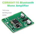 Miniatyrbild 2 av 5: Csra64110 Bluetooth Mono Förstärkarkort Tws-funktion Med Självförstärkning 5w6w8w Bluetooth-förstärkare