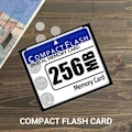 Miniatyrbillede 4 af 4: 16GB Compact Flash-kort til kameraer, reklamemaskiner, industrielle computerkort