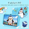 Miniatyrbilde 2 av 5: 7-tommers Penguin WiFi-versjon, støtsikker, lett å bære, fototaking, stativmontert barnetablet