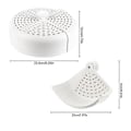 Miniatyrbild 2 av 3: 2-pack Vikbart Matplåtlock Hushålls Anti-fluga Grönsakslock Tallrikslock Matskydd