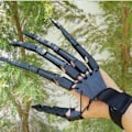 Miniatyrbild 4 av 5: Ett par ledade fingrar, 3D-printade ledade fingerförlängningar med flexibla leder - Skelett Händer