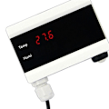 Miniatyrbild 5 av 5: Tuya Wifi Temperatursensor Termometer Detektor Smart Life App Alert Hemma Termostatkontroll Alarm