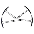 Pikkukuva 2 / 5: 4 kpl potkurin suojaa Hs175 D65 Syma X500 X30 Z6 -lentokoneeseen
