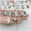 Pikkukuva 3 / 4: 10 kpl Söpö Panda Riipus Reppu Riipus DIY Panda Avaimenperä Laukku Riipus