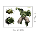Miniatyrbild 1 av 4: 2-pack 3D Dekorativa Väggdekaler för Vardagsrum och Sovrum
