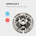 Pikkukuva 3 / 5: Ketjunpyörän kytkin 3/8 tuumaa Stihl 017 018 021 023 025 Ms170 Ms180 Ms210 Ms230 Ms250 moottorisahoille