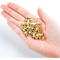 Miniatyrbilde 3 av 5: 200 stk. Split Pins, 8 mm x 16 mm Runde Scrapbooking Brads Split Pins for Papirhåndverk DIY Stemplings Scrapbooking (Gull)