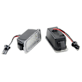 Miniatyrbillede 1 af 5: 2X LED Nummerpladelys til FOCUS II FIESTA VII MONDEO IV KUGA 2008-2019