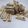 Pikkukuva 2 / 5: Block Tower Jenga Peli Pariskunnalle - Romanttinen Jenga Peli