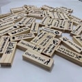 Pikkukuva 5 / 5: Block Tower Jenga Peli Pariskunnalle - Romanttinen Jenga Peli