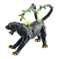 Miniatyrbilde 1 av 5: Monsterstatue Monster Modell PVC Mytisk Dyrestatue Modell Barnas Puslespill Leke