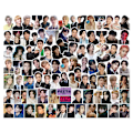 Pikkukuva 1 / 5: 94 BTS-tarraa JUNG KOOK Kim Taehyungin sooloalbumin söpö tarra kokoelma