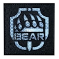 Miniatyrbilde 2 av 4: Reflekterende IR-stoff Escape from Tarkov USEC BEAR Engelsk armbind Nattidentifikasjonsmerke Morale Borrelås