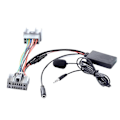 Pikkukuva 1 / 5: Auton Bluetooth 5.0 Langaton Puhelinsoitto Handsfree AUX-liitäntäsovitin C30 S40 V40 V50 S60 S70 C70 V70:lle mikrofonilla