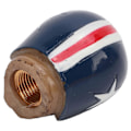 Miniatyrbild 5 av 5: 4 st Däckventilkåpor Dödskalleform Universal ABS Koppar Rostfri för SUV:ar Lastbilar Blå