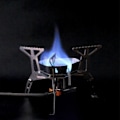 Miniatyrbillede 4 af 4: Udendørs Mini Vindtæt Komfur Split Gas Komfur Camping Picnic Komfur