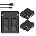 Miniatyrbilde 1 av 4: 1680mAh Batteri eller Lader for GoPro Hero 7 hero 6 hero 5 Black, for Go Pro Hero7 6 hero5 Black Kamerabatteri