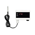 Miniatyrbillede 1 af 5: Tuya Wifi Temperatur Sensor Termometer Detektor Smart Life App Alarm Hjem Termostat Kontrol