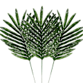 Miniatyrbild 2 av 5: 24 st 2 sorters tropiska växtpalmblad konstgjorda palmblad konstgjorda blad blad hawaiiansk sköldpadda