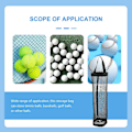 Miniatyrbillede 3 af 4: 3 stk. Mesh Boldopsamlerpose Tennisboldpose Tennisboldopsamlingspose Golf Baseball Bolde Pose