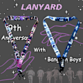 Miniatyrbilde 4 av 5: BTS nytt album \"Proof\" lanyard 9-årsjubileum Park Jimin periferi anheng mobiltelefon lanyard