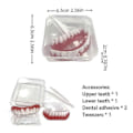 Miniatyrbild 5 av 5: instantsmile Silikon Reline Tandprotesuppsättning, Avancerad Tandprotes Reliner Kit, Omedelbar Komfortpassform För Övre Och Nedre Tandproteser