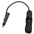 Pikkukuva 3 / 5: V2 RJ45 -sovitinkaapeli uros-naaras, kylmää-, UV- ja paloa hidastava, A