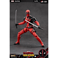 Miniatyrbild 2 av 3: 2024 Deadpool vs Wolverine 1/10 Actionfigur Zd Original X-Men Dogpool Wilson Modell Movie SHFiguarts Barnleksak Dockpresent
