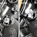 Miniatyrbillede 3 af 5: Varmeapparat Luftfordeler Reparationskit Passer til W205 W213 W253 C180 E300 GLC260 2058306800 A2058306800