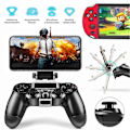 Miniatyrbilde 3 av 4: Mobiltelefonholder for PS4-kontroller, håndgrep, klipsfeste
