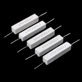 Miniatyrbillede 3 af 5: 5 stk. 10W Watt 100 Ohm 5% Aksial Trådviklet Cement Modstande