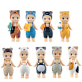 Miniatyrbillede 1 af 5: 9-delt Sunny Angel Papa Meow Meow Daglig Kombinationspakke Kattedukke Håndlavede Ornamenter Kreative Gave