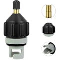 Miniatyrbillede 1 af 5: Oppustelig Båd SUP Pumpe Adapter Paddle Board Pumpe Adapter Luftpumpe Konverter Universal Luftventil Adapter Pumpning Hoved Stik til Oppustelig Roing