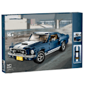 Miniatyrbild 2 av 5: 86201 små partikelbyggklossleksaker för pojkar av Futet Mustang GT racing mekanisk grupp