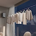 Miniatyrbilde 3 av 4: Uttrekkbar klessnor for hjemmet, bærende husholdningsklessnor for hjemmet - yujia