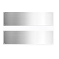 Miniatyrbillede 1 af 5: 2 stk. Dørsparkplader Kick Plates til Udvendige Døre Aluminium Kick Plate til Døre Dekoration Undgå t
