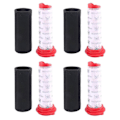 Miniatyrbillede 2 af 5: 4 Pak Filter til Bosch Athlet Håndholdt Støvsuger, Filter til Bosch BCH6L2560 BCH6L2561BCH6ZO