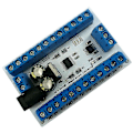 Miniatyrbild 2 av 5: 8-kanals DS18B20 RS485 Modbus RTU Temperaturstyrningssensor Fjärrdigitalmodul R4DCB08