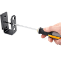 Miniatyrbillede 4 af 5: Dørbeslag Montering I -(2 stk) Jern Metal U Beslag Rustfri - Port Stang Holder Til Indendørs/udendørs D