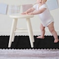 Miniatyrbillede 3 af 4: 6 stk. husholdningsgulvfliser multifunktionelle legemåtter udskiftelige puslespudebetræk