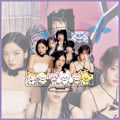 Miniatyrbild 3 av 3: IVE nytt album IVE SWITCH stativ bordsdekoration