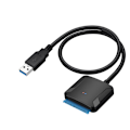 Pikkukuva 1 / 5: SATA-USB 3.0 -kaapelimuunnin 2,5 ja 3,5 tuuman HDD SSD -kiintolevyille