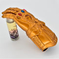 Miniatyrbilde 2 av 5: LED Lysende Thanos Infinity Gauntlet For Elektronisk Knyttneve PVC Hansker Med Batterier